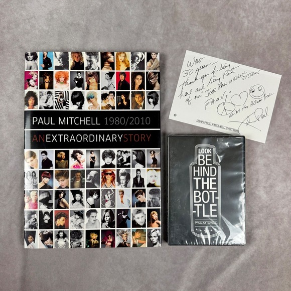 Paul Mitchell Other - Paul Mitchell 1980/2010 An Extraordinary Story 30th Anniversary Book & DVD Set